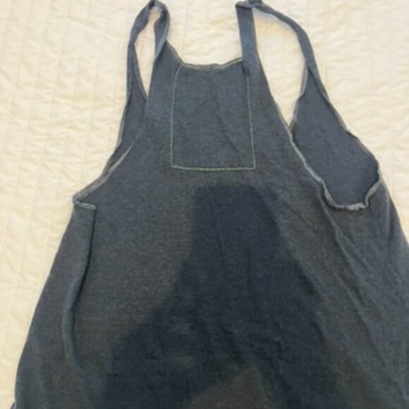 Aviator Nation Tank Top Smiley Print Soft Charcoal size M - Picture 4 of 4